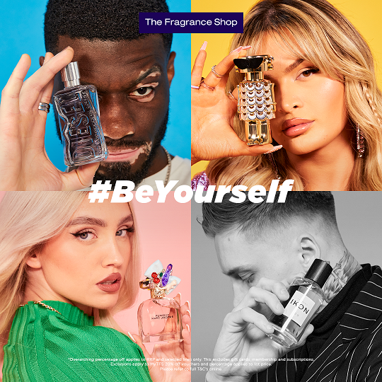 Be Yourself with The Fragrance Shop